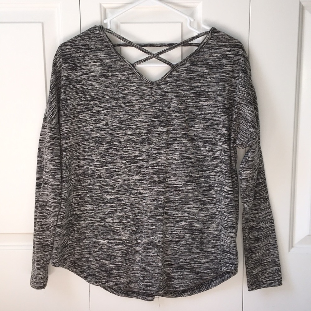 Gray long sleeve. Women’s XS. Never worn